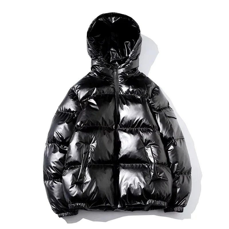 Heren Winterjas - Waterdicht & Stijlvol - Glanzend Design - Perfect voor Koud Weer - Afbeelding 8