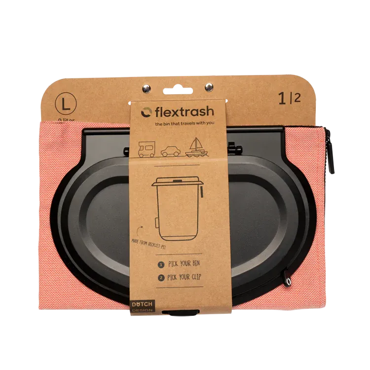 Flextrash 9L Rosy Red - Afbeelding 4