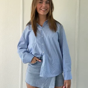 Denim Skort