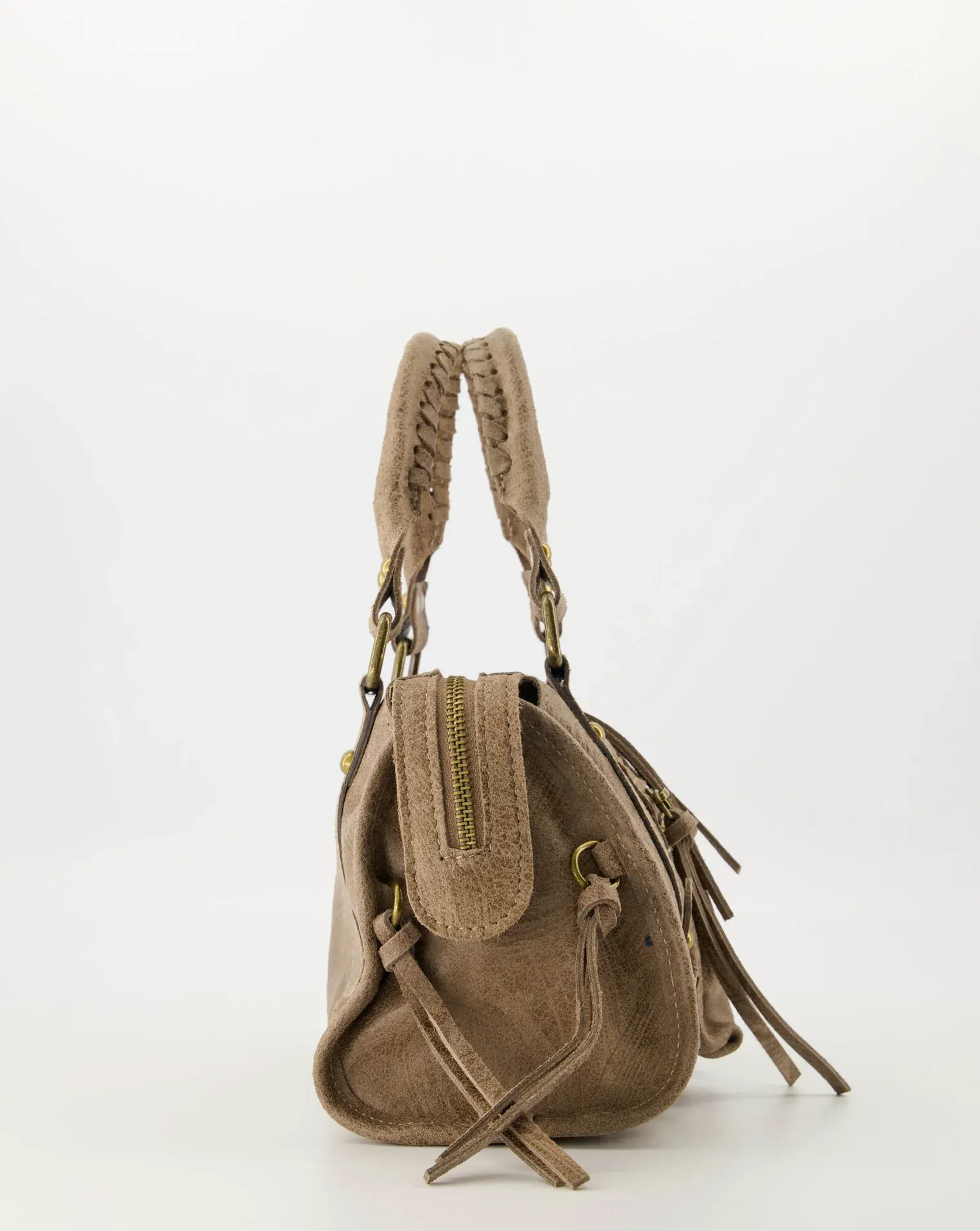 Inspired Handtas Rina Taupe - Afbeelding 4
