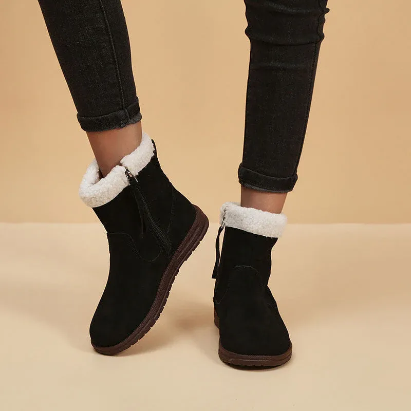 Dames Winterlaarzen - Waterdicht, Antislip Zool en Warm Gevoerd - Afbeelding 7