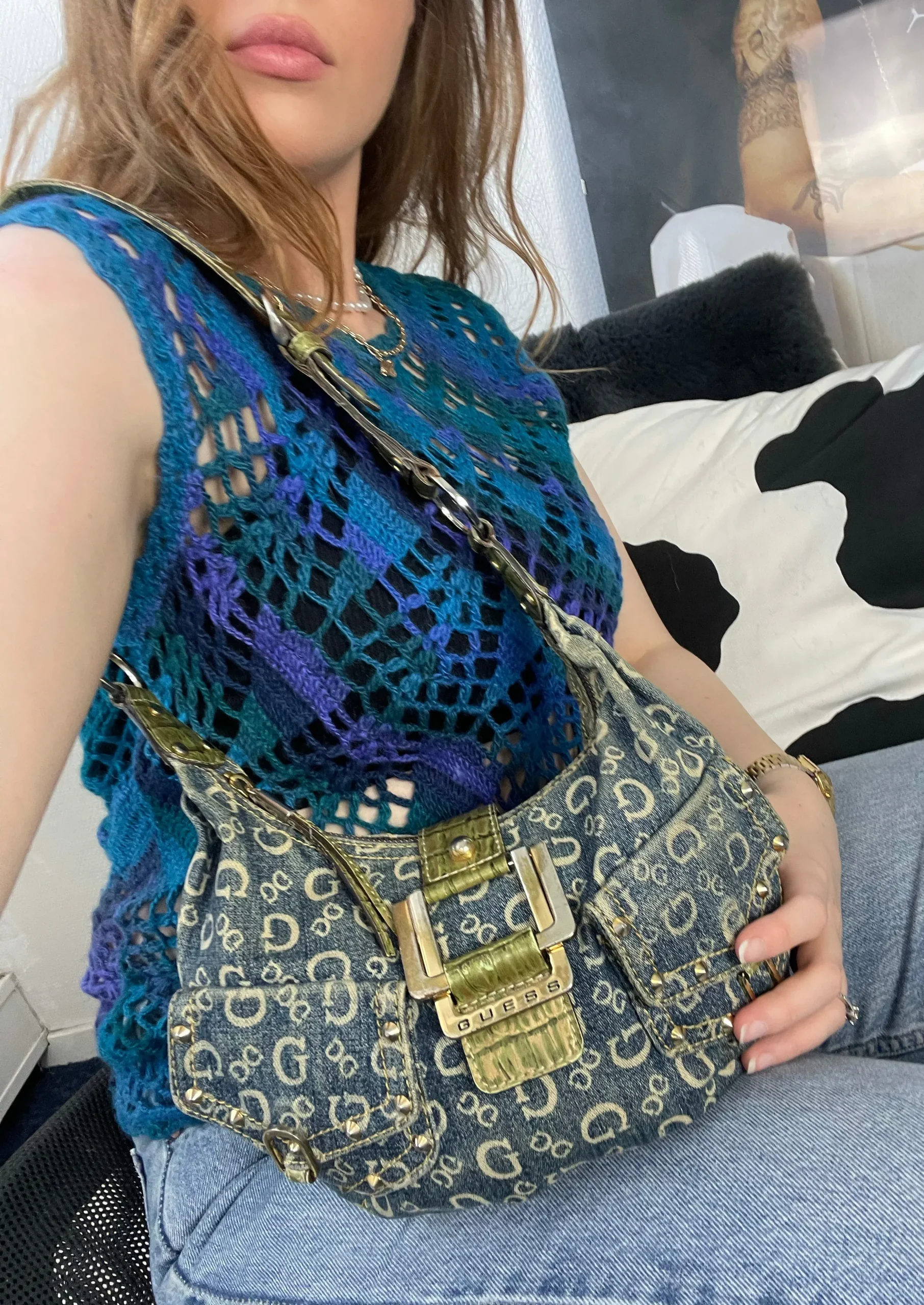 VINTAGE Y2K GUESS BAG - Afbeelding 6