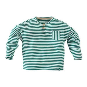 Z8 Longsleeve Lisandro-Easy emerald/Sea salt