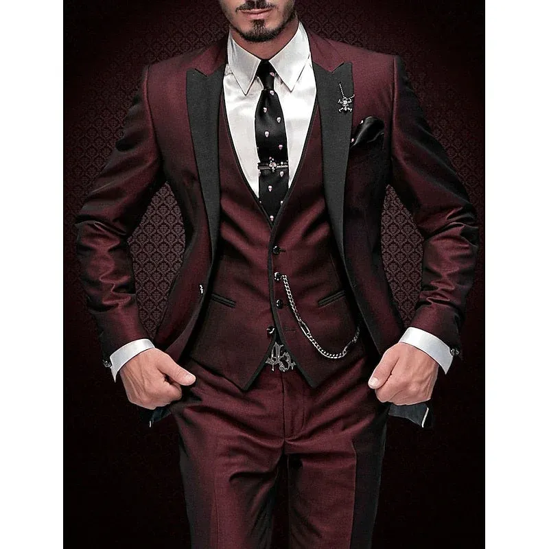 Heren Driedelige Linnen Set - Elegant & Comfortabel voor Formele Gelegenheden - Afbeelding 2